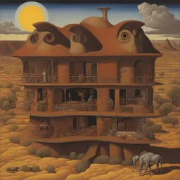 a house by Mati Klarwein