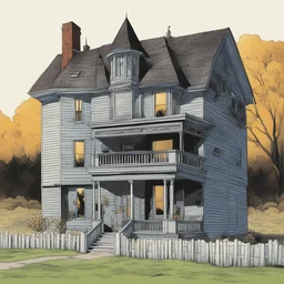 a house by Matt Wagner