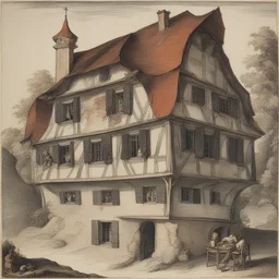 a house by Matthias Grünewald