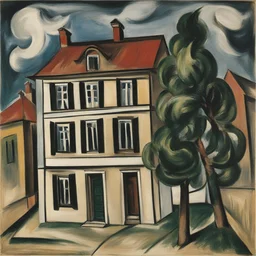 a house by Max Beckmann