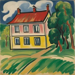a house by Max Pechstein
