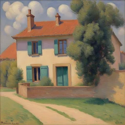 a house by Maximilien Luce