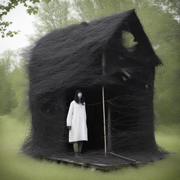 a house by Meryl McMaster