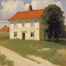 a house by Michael Ancher