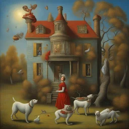 a house by Michael Cheval