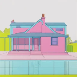 a house by Michael Craig-Martin