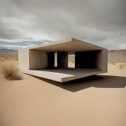 a house by Michael Heizer