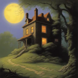 a house by Michael Whelan