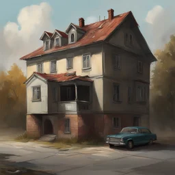 a house by Michal Lisowski