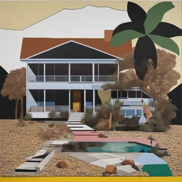 a house by Mickalene Thomas