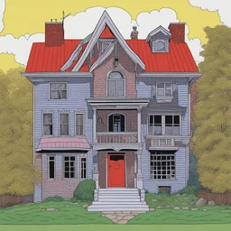 a house by Mike Allred