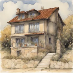 a house by Milo Manara