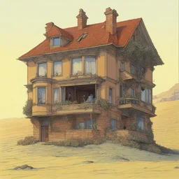 a house by Moebius