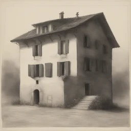 a house by Monsù Desiderio