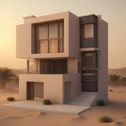 a house by Moosa Al Halyan