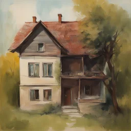 a house by Myroslava Sviridova