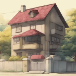 a house by NHK Animation