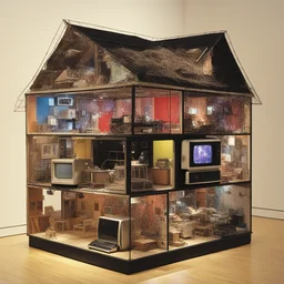 a house by Nam June Paik