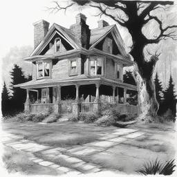 a house by Neal Adams