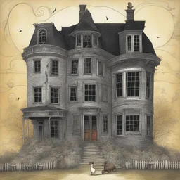 a house by Neil Gaiman