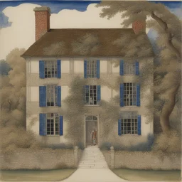 a house by Nicholas Hilliard