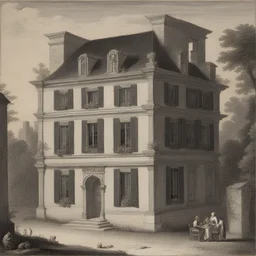 a house by Nicolas Mignard