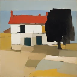 a house by Nicolas de Stael