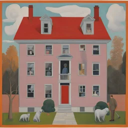 a house by Nicole Eisenman