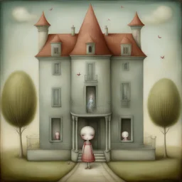 a house by Nicoletta Ceccoli