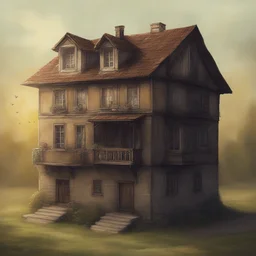 a house by Niko Henrichon