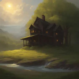 a house by Noah Bradley