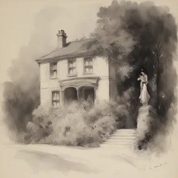 a house by Norman Lindsay