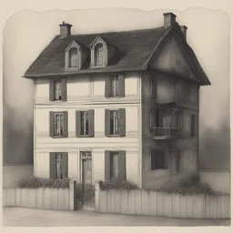 a house by Nusch Éluard