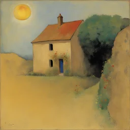 a house by Odilon Redon