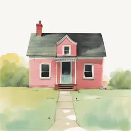 a house by Oliver Jeffers