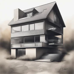 a house by Olivier Bonhomme