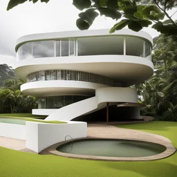 a house by Oscar Niemeyer