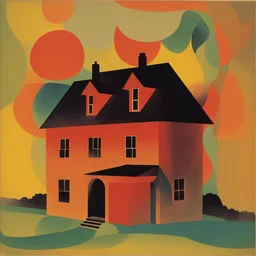 a house by Oskar Fischinger