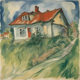 a house by Oskar Kokoschka