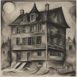 a house by Otto Dix