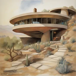 a house by Paolo Soleri