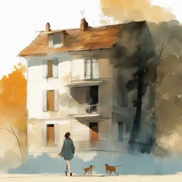 a house by Pascale Campion