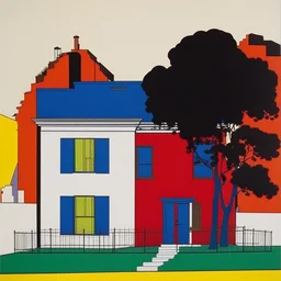 a house by Patrick Caulfield