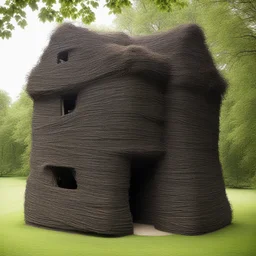 a house by Patrick Dougherty