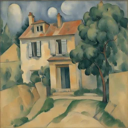 a house by Paul Cézanne