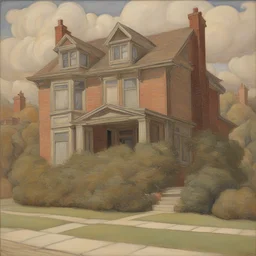 a house by Paul Cadmus