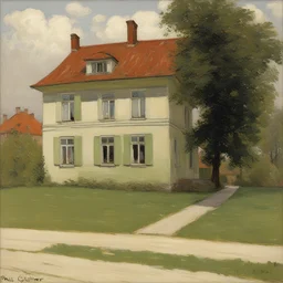 a house by Paul Gustav Fischer