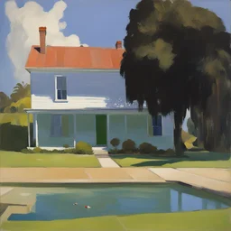 a house by Paul Wonner