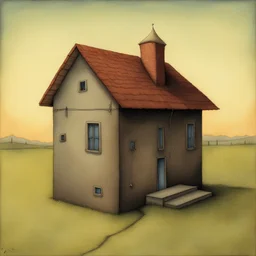 a house by Pawel Kuczynski