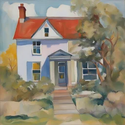 a house by Pegi Nicol MacLeod